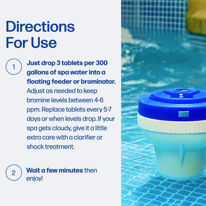 Bromine Tabs for Spas